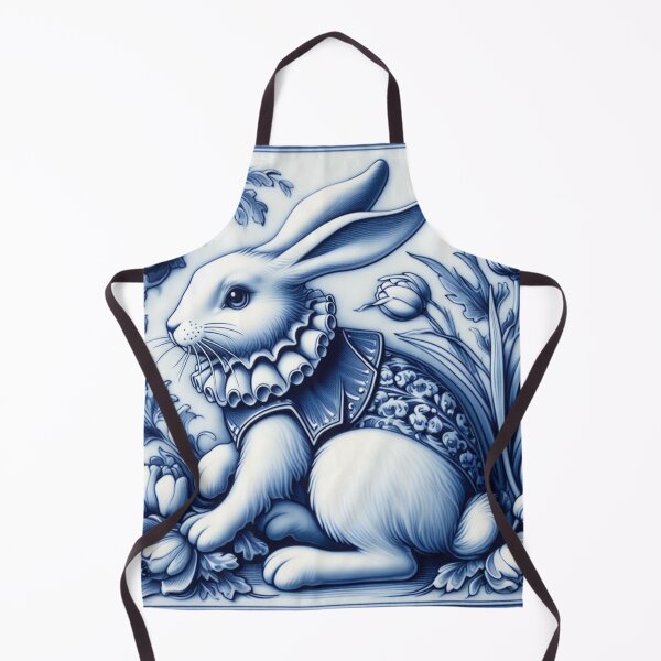 Item preview, Vintage Dutch Tile: Rabbit No.4 designed and sold by ArtNook777.