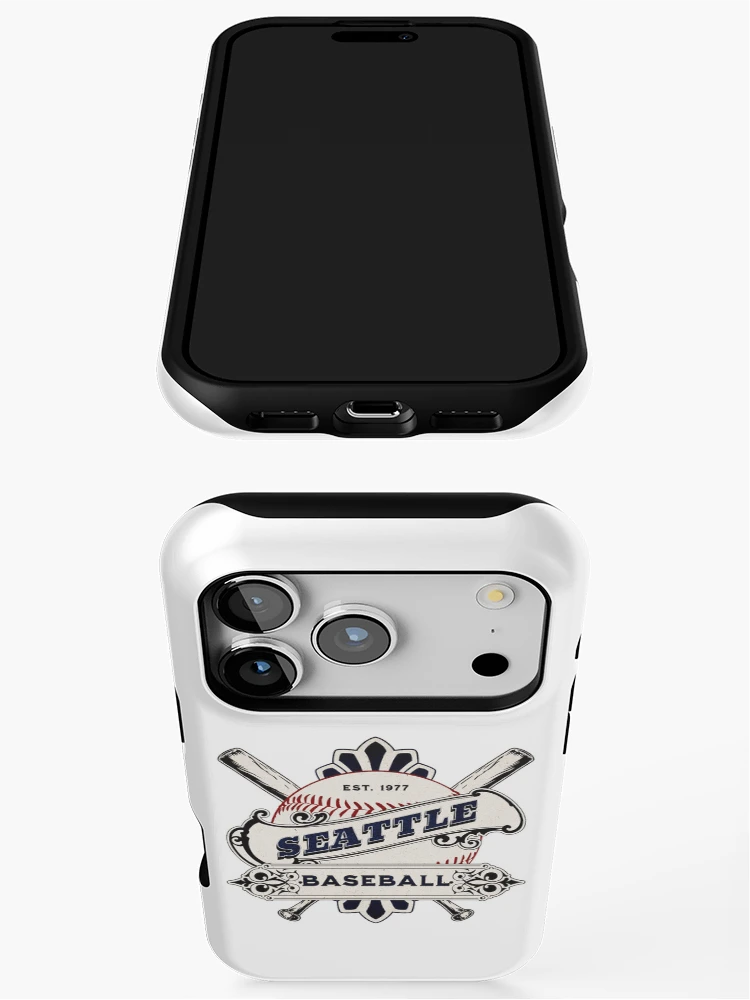 Thumbnail 3 of 4, iPhone Case, Seattle Baseball designed and sold by RiffRaffGraffix.