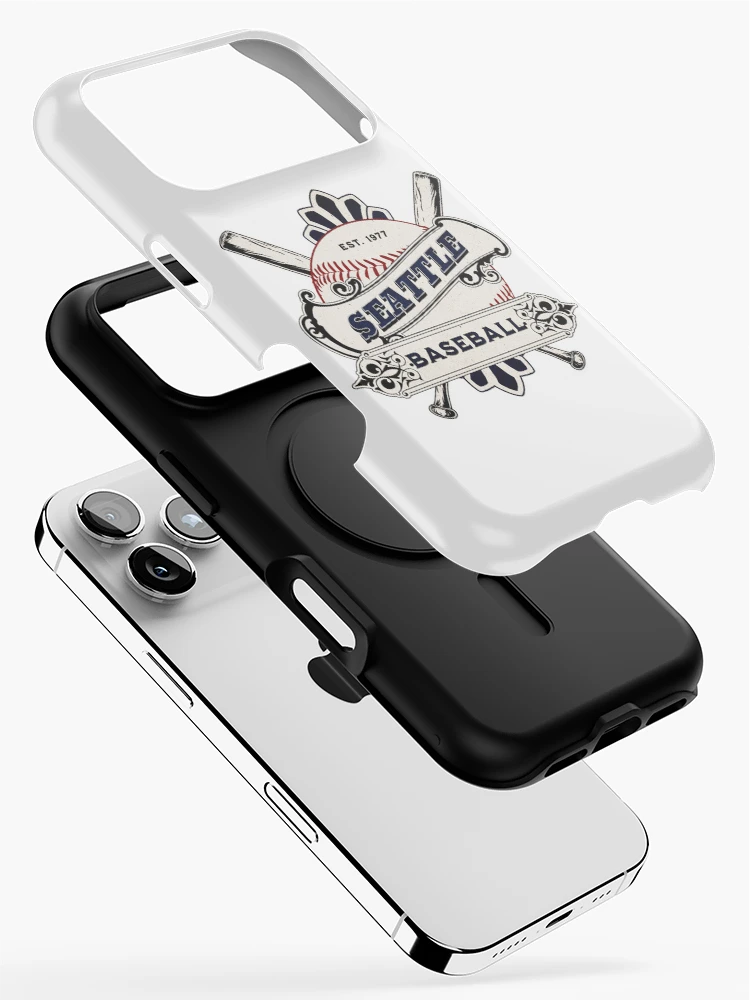 Thumbnail 2 of 4, iPhone Case, Seattle Baseball designed and sold by RiffRaffGraffix.