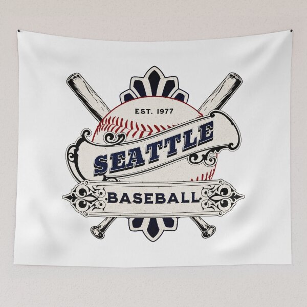 Item preview, Seattle Baseball designed and sold by RiffRaffGraffix.