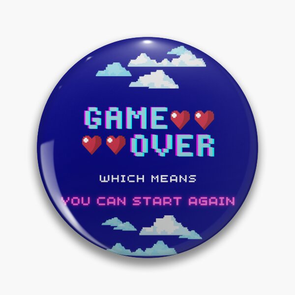 Item preview, GAME OVER does't mean you end up designed and sold by Yewon Kim.