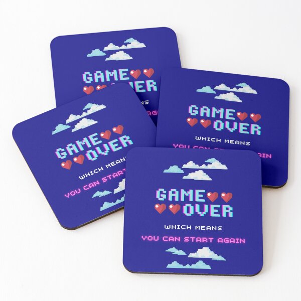 Item preview, GAME OVER does't mean you end up designed and sold by Yewon Kim.