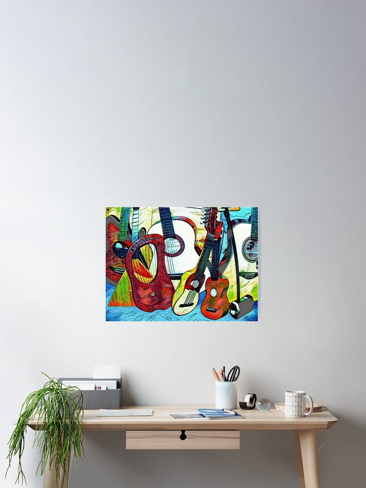 Thumbnail 2 of 3, Poster, String Selection designed and sold by ditempli.