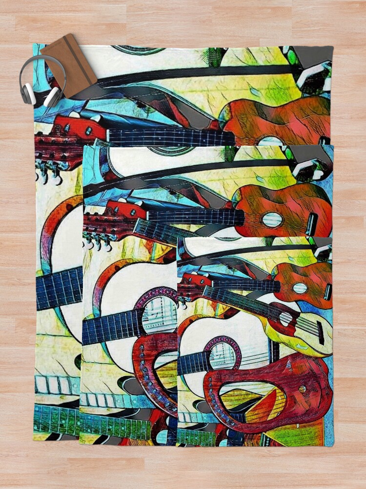 Thumbnail 5 of 6, Throw Blanket, String Selection designed and sold by ditempli.