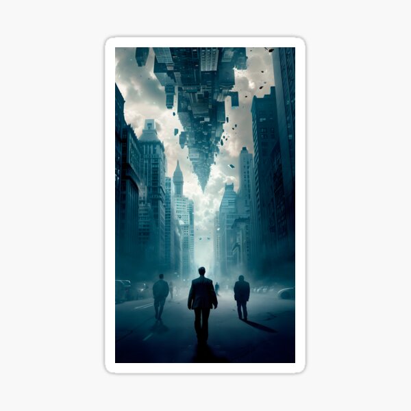 Item preview, Inception Movie Poster  designed and sold by purplespaceprj.
