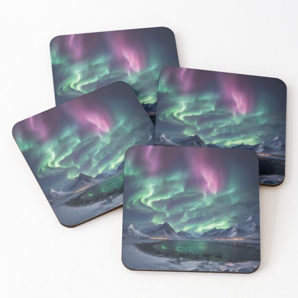 Item preview, Imaginary Northern Lights View designed and sold by LunarNebula.