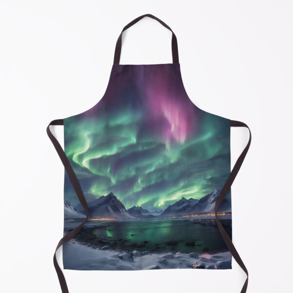 Item preview, Imaginary Northern Lights View designed and sold by LunarNebula.
