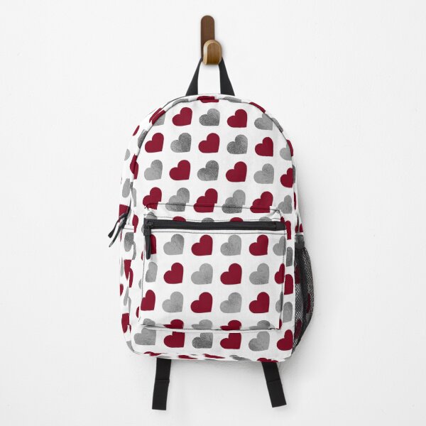 Item preview, Simple Elegant Stylish Love Shape Red Minimalistic Seamless Hearts Design designed and sold by abartisanstudio.