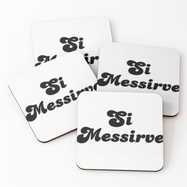 Item preview, Si Messirve messi meme soccer futbol quote art  designed and sold by The-GOAT-Store.