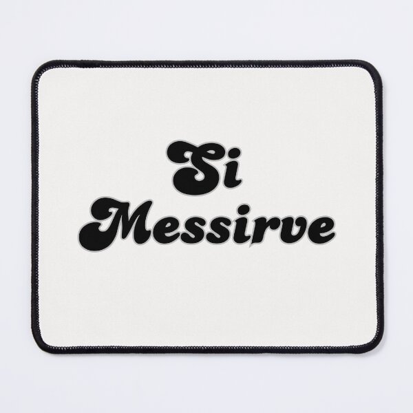 Item preview, Si Messirve messi meme soccer futbol quote art  designed and sold by The-GOAT-Store.