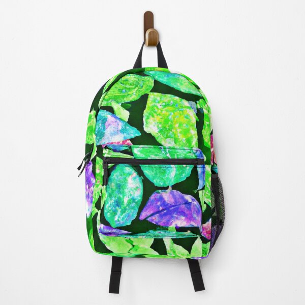 Item preview, Neon Leaves Elegance: Colorful Bliss designed and sold by Health And Fitness Posts e-Store.