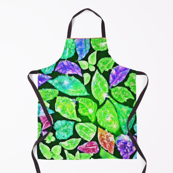 Item preview, Neon Leaves Elegance: Colorful Bliss designed and sold by Health And Fitness Posts e-Store.