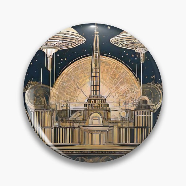Item preview, Decor Screen | Space with stars and cityscape in gold designed and sold by eatmorvelopator.