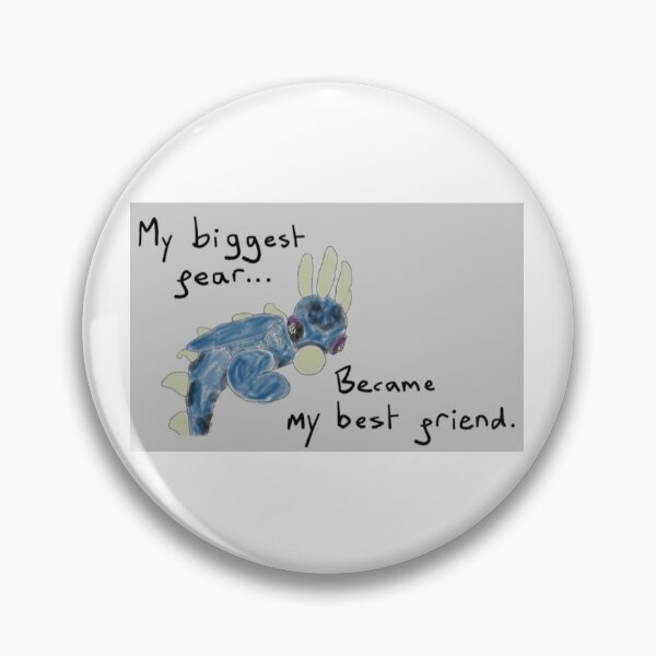 Item preview, Httyd quote "My biggest fear became my best friend" designed and sold by hannaHBackward.
