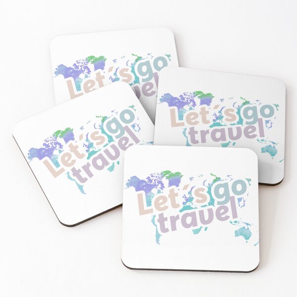 Item preview, Map with letters: lets go travel designed and sold by magenta-dream.