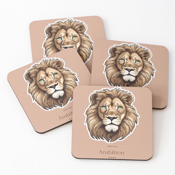 Item preview, THE LION IS A SYMBOL OF AMBITION designed and sold by MALGOZATAta.