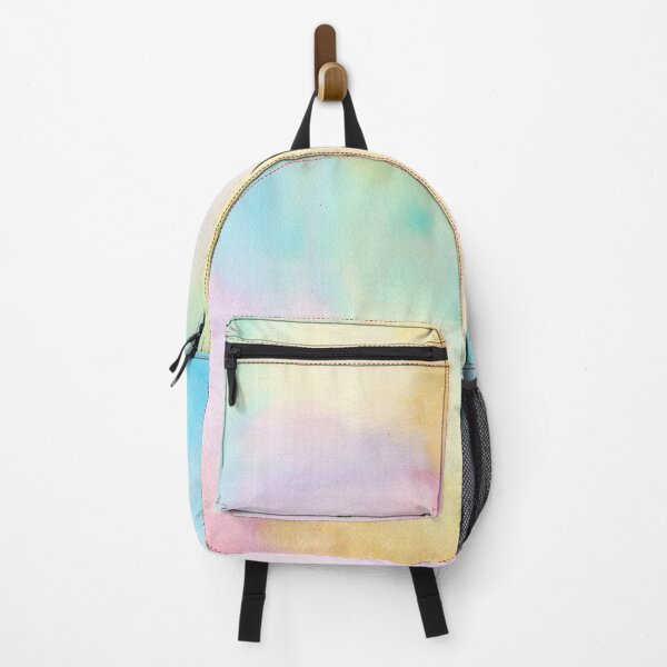 Item preview, Rainbow Watercolour Back Pack designed and sold by SaltySerenity.