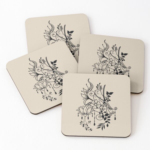 Item preview, Bird among flowers designed and sold by JMcdesigner.