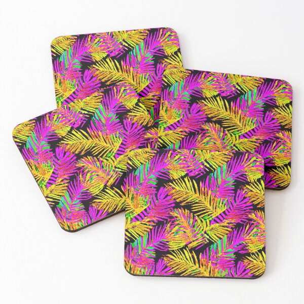 Item preview, Chic Neon Leaf Lively Design designed and sold by Health And Fitness Posts e-Store.