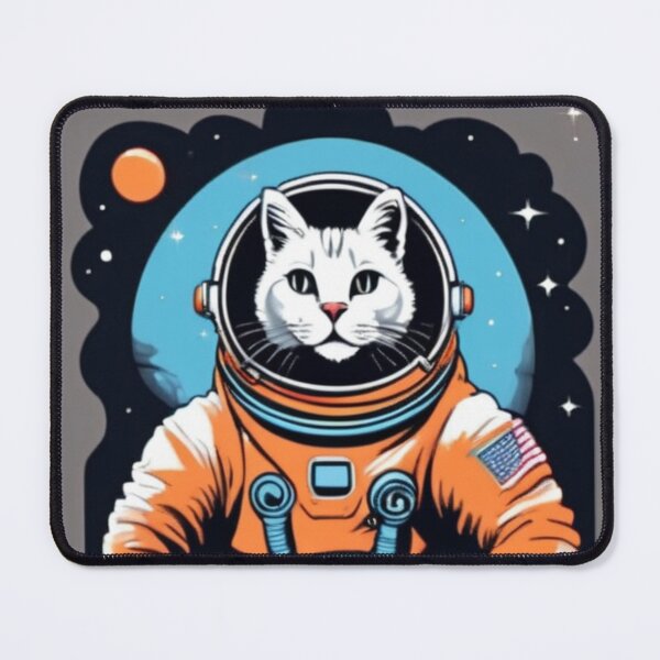 Item preview, Cat Astronaut designed and sold by UFOGraeme.