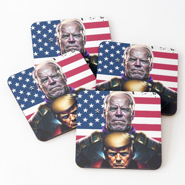 Item preview, Captain Donald Trump VS Thanos Biden #6 Make America Great Again designed and sold by CaptainTrump.