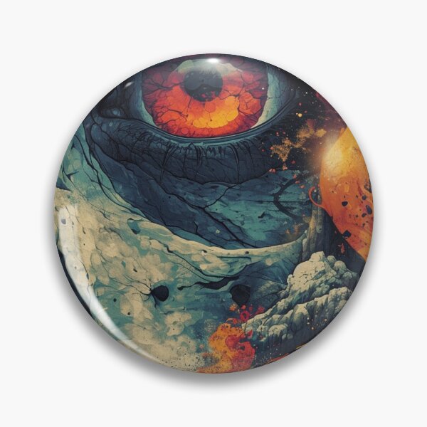 Item preview, Fiery Gaze Among the Elemental Chaos" designed and sold by MateLDN.