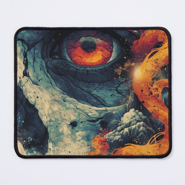 Item preview, Fiery Gaze Among the Elemental Chaos" designed and sold by MateLDN.