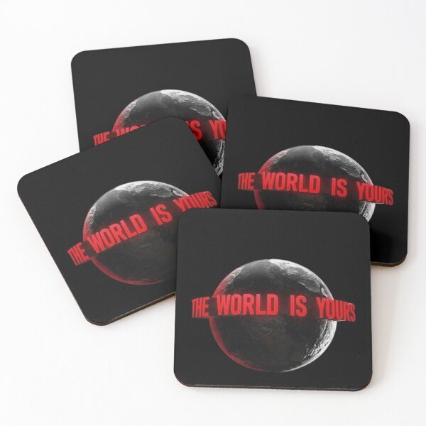 Item preview, ScarF ( The world is yours) designed and sold by OMG DSGN.