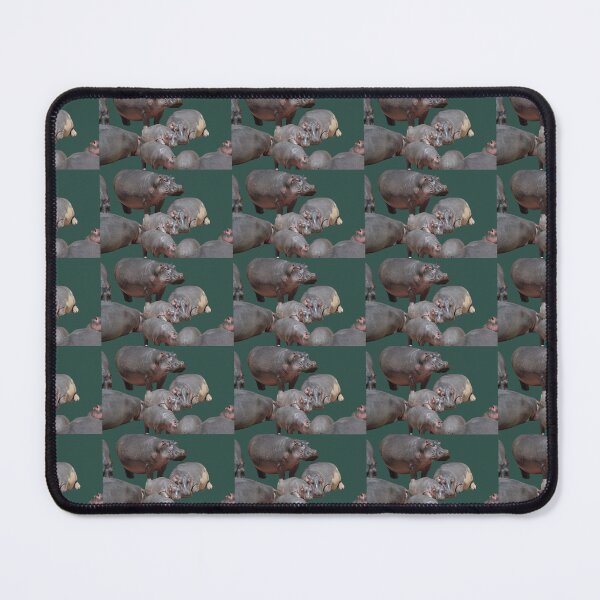 Item preview, Ever Meditating Hippopotami designed and sold by annenambiro.