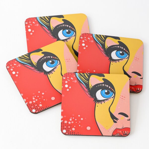 Item preview, Vintage pop art a woman with a modern twist designed and sold by JuanmaLW.