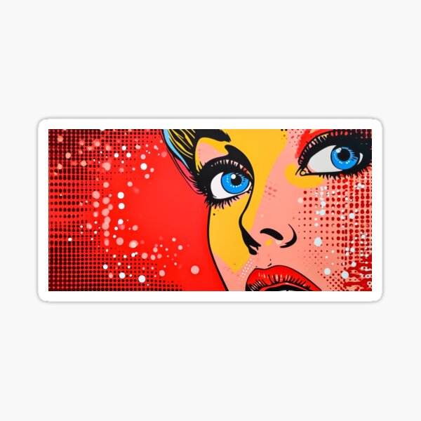 Item preview, Vintage pop art a woman with a modern twist designed and sold by JuanmaLW.
