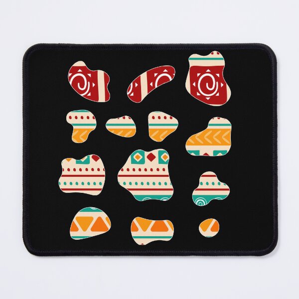 Item preview, Abstract Shapes with African Pattern designed and sold by Logiamerch.