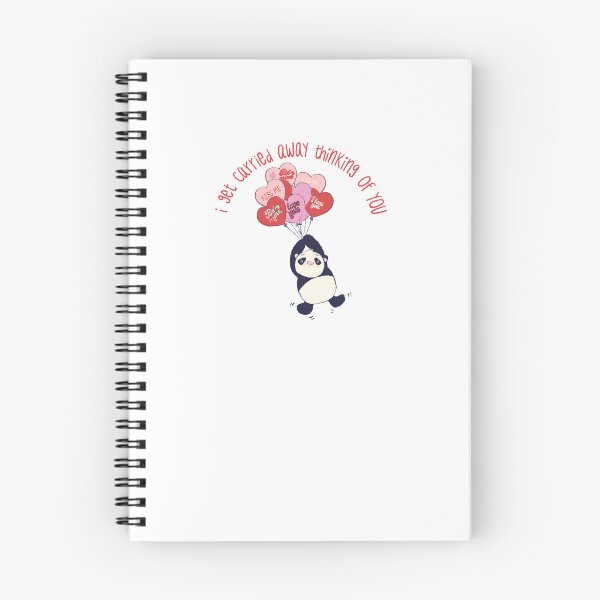 Item preview, Positively Pandarific: I get carried away thinking of you designed and sold by ShopPandarific.