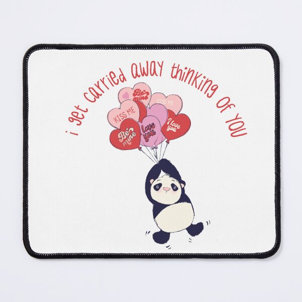 Item preview, Positively Pandarific: I get carried away thinking of you designed and sold by ShopPandarific.
