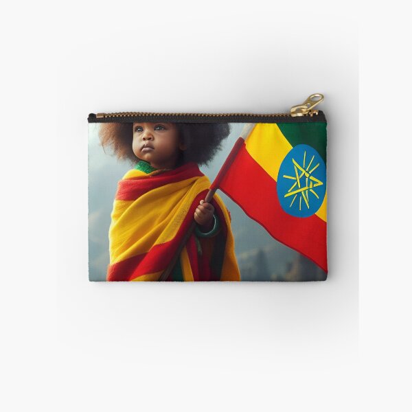 Item preview, Ethiopian kid warrior  designed and sold by HabeshaDesign.