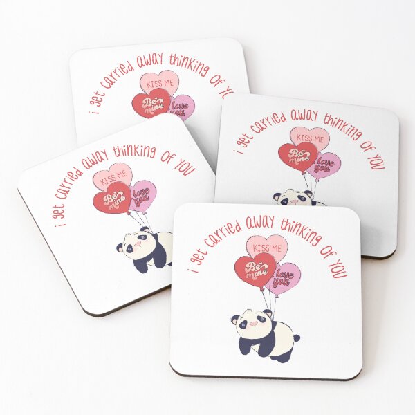 Item preview, Positively Pandarific: I get carried away thinking of you designed and sold by ShopPandarific.