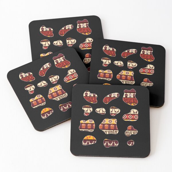 Item preview, Abstract Shapes with African Pattern designed and sold by Logiamerch.