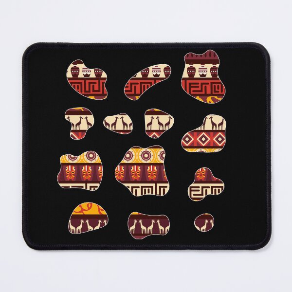 Item preview, Abstract Shapes with African Pattern designed and sold by Logiamerch.