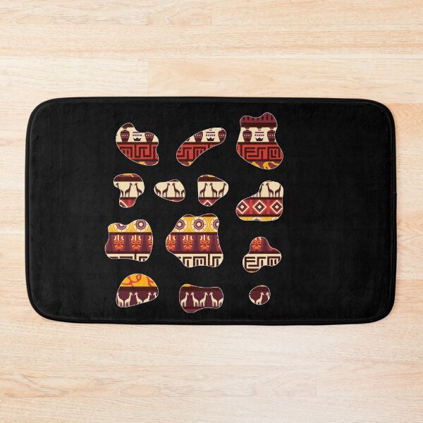 Item preview, Abstract Shapes with African Pattern designed and sold by Logiamerch.