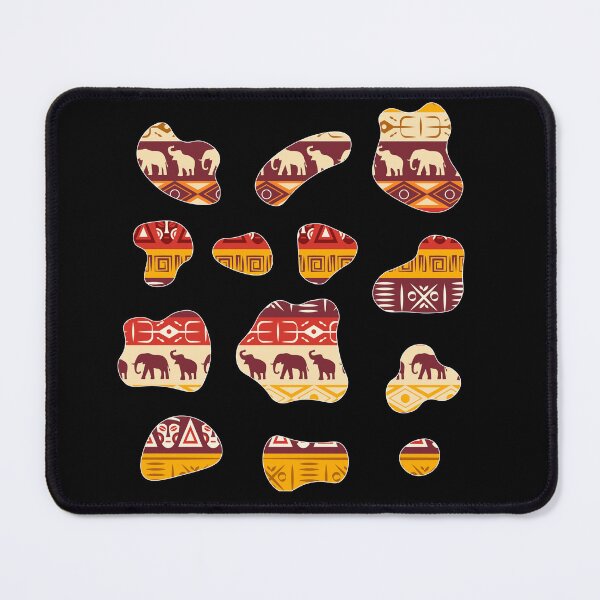 Item preview, Abstract Shapes with African Pattern designed and sold by Logiamerch.