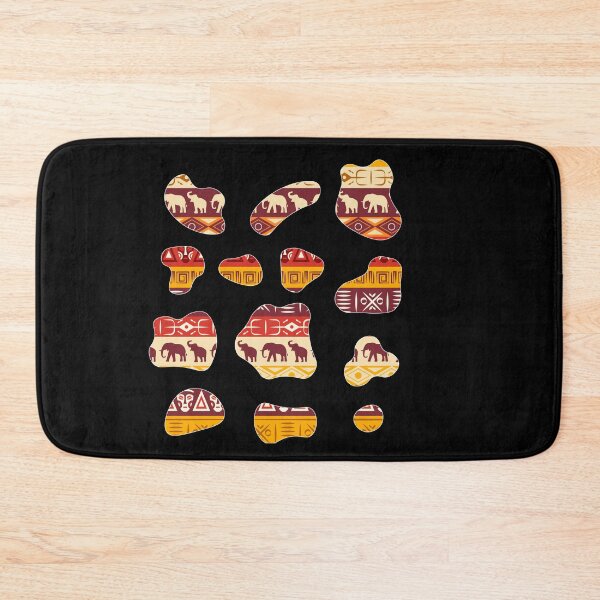 Item preview, Abstract Shapes with African Pattern designed and sold by Logiamerch.