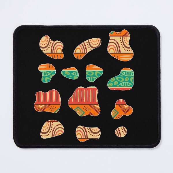 Item preview, Abstract Shapes with African Pattern designed and sold by Logiamerch.