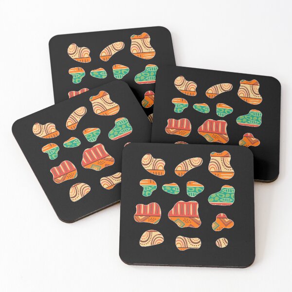 Item preview, Abstract Shapes with African Pattern designed and sold by Logiamerch.