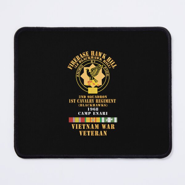 Item preview, Army - DUI - 2nd Squadron, 1st Cavalry,Firebase Hawk Hill - Camp Enari -1968 - w VN SVC X 300 designed and sold by Military Insignia Products.