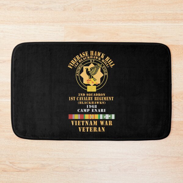 Item preview, Army - DUI - 2nd Squadron, 1st Cavalry,Firebase Hawk Hill - Camp Enari -1968 - w VN SVC X 300 designed and sold by Military Insignia Products.