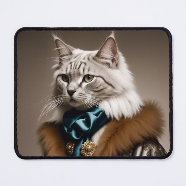Item preview, Anthropomorphic Cat Collection - Domestic Longhair #080 Grey Cat designed and sold by elektronen.