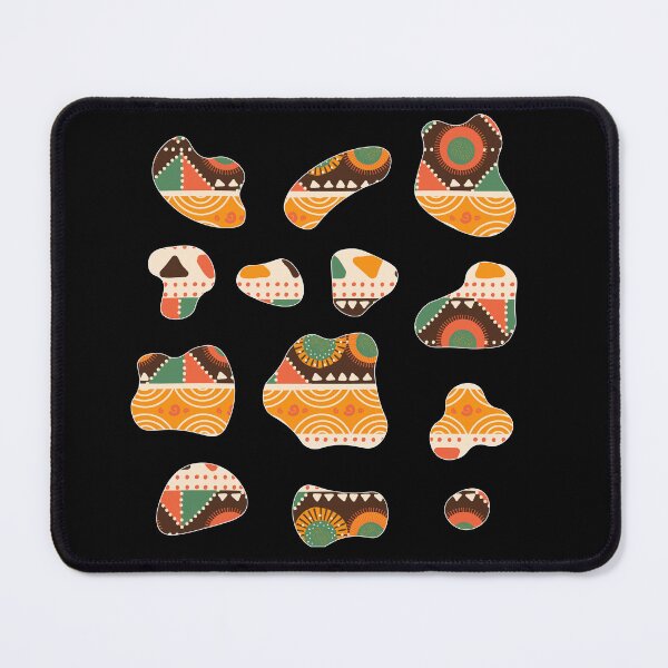 Item preview, Abstract Shapes with African Pattern designed and sold by Logiamerch.