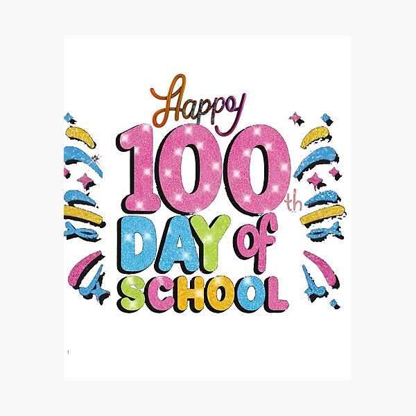 Item preview, Happy 100th Day of School designed and sold by AyaCreativeShop.