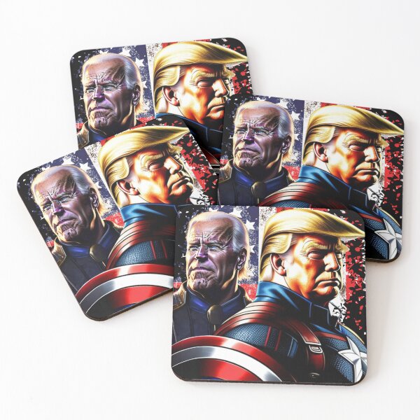 Item preview, Captain Donald Trump VS Thanos Biden #9 Make America Great Again designed and sold by CaptainTrump.