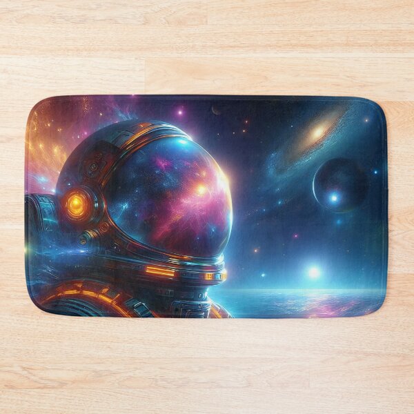 Item preview, Cosmic Contemplation at the Galaxy's Edge designed and sold by ArtComixHaven.
